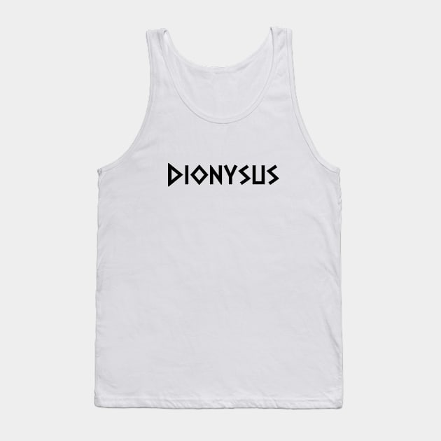 Dionysus Tank Top by greekcorner